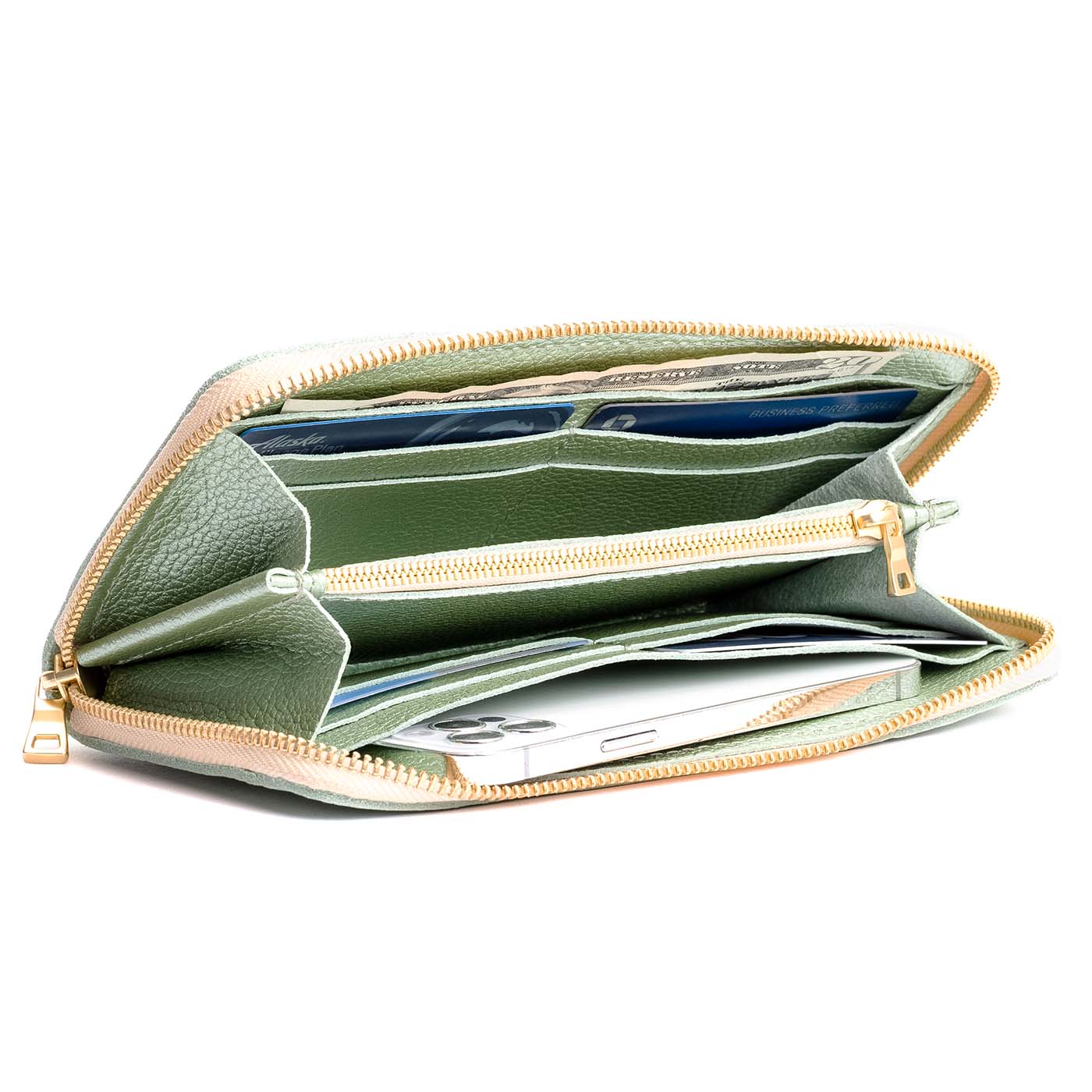 'Almost Perfect' Accordion Zip Wallet