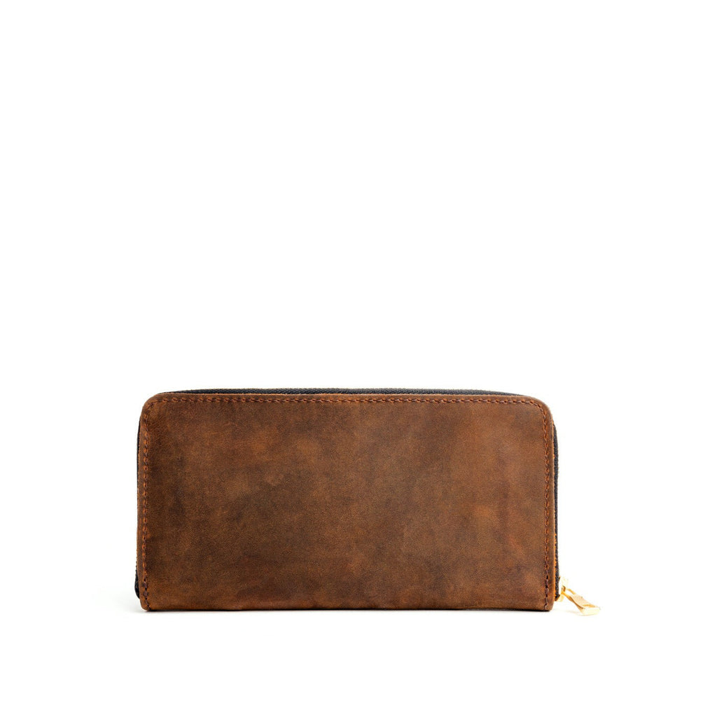 Accordion Zip Wallet