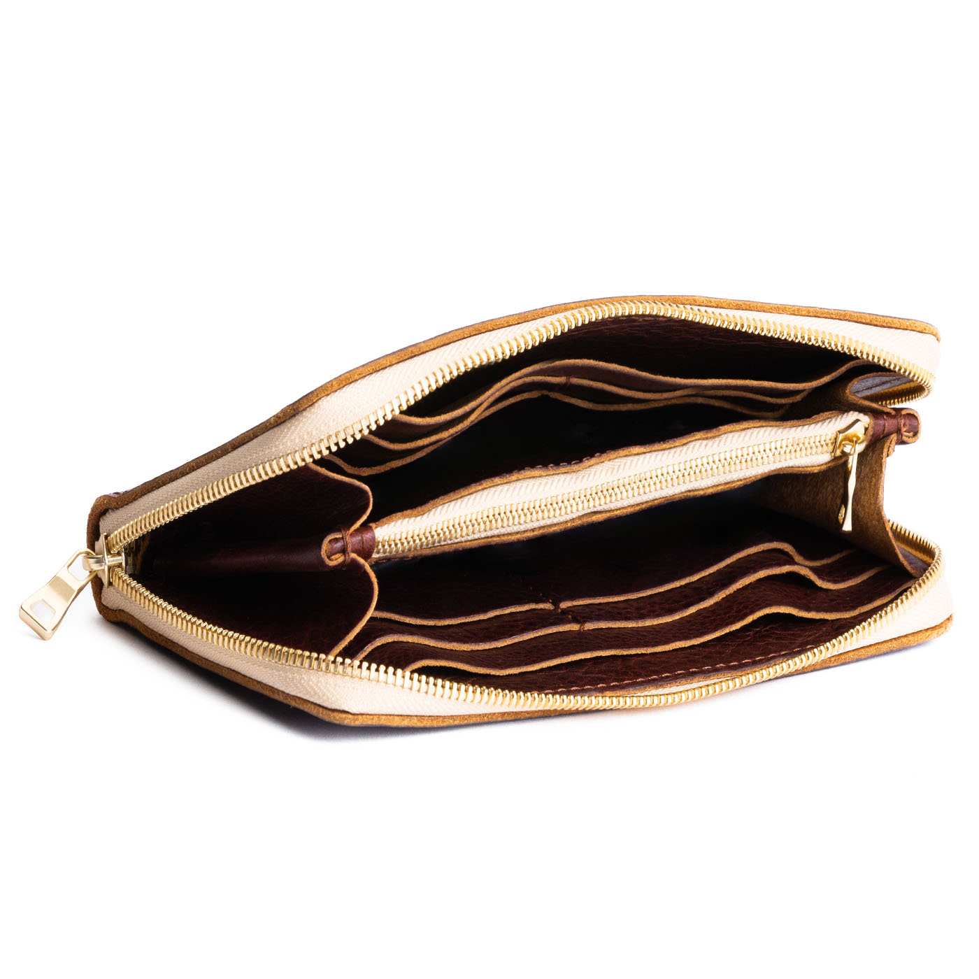 Accordion Zip Wallet