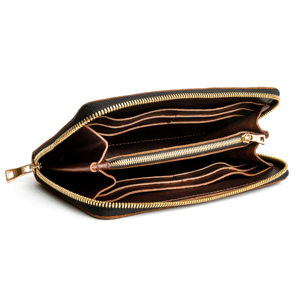 Accordion Zip Wallet
