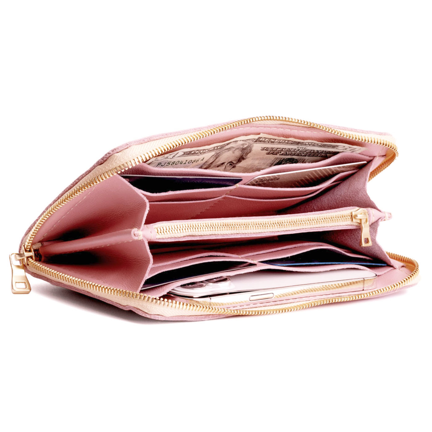 'Almost Perfect' Accordion Zip Wallet