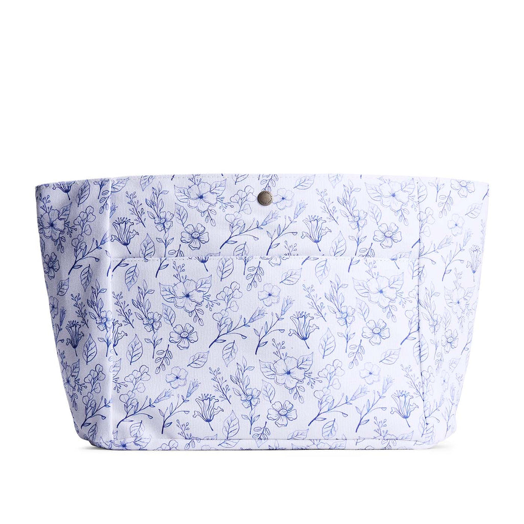 Printed Canvas Purse Organizer