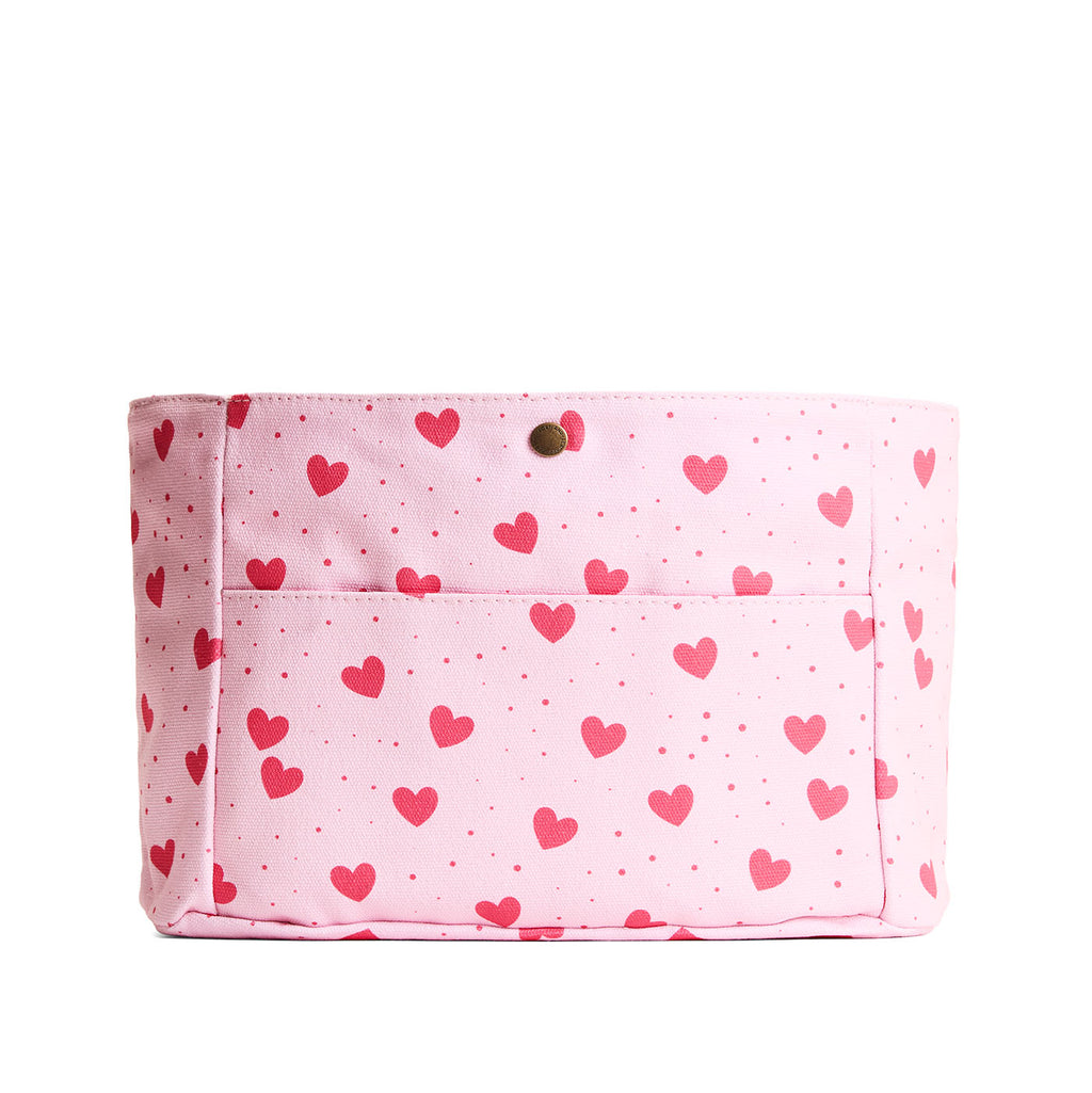 Printed Canvas Purse Organizer