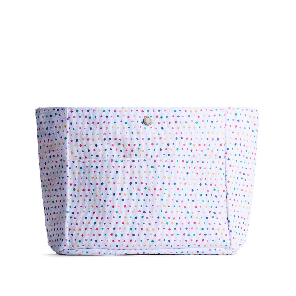 Printed Canvas Purse Organizer