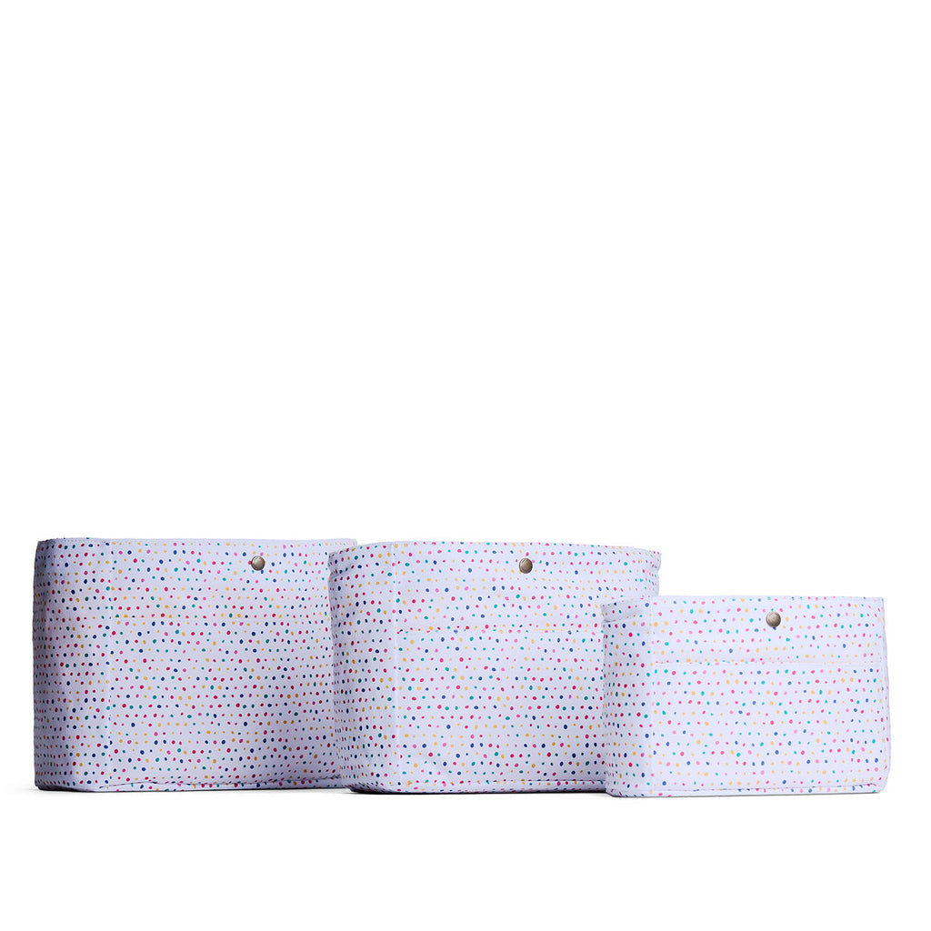Printed Canvas Purse Organizer