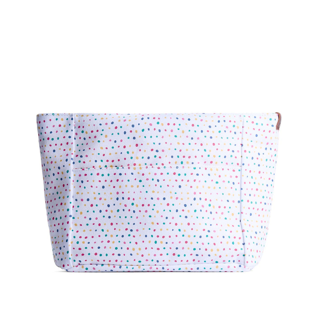 Printed Canvas Purse Organizer